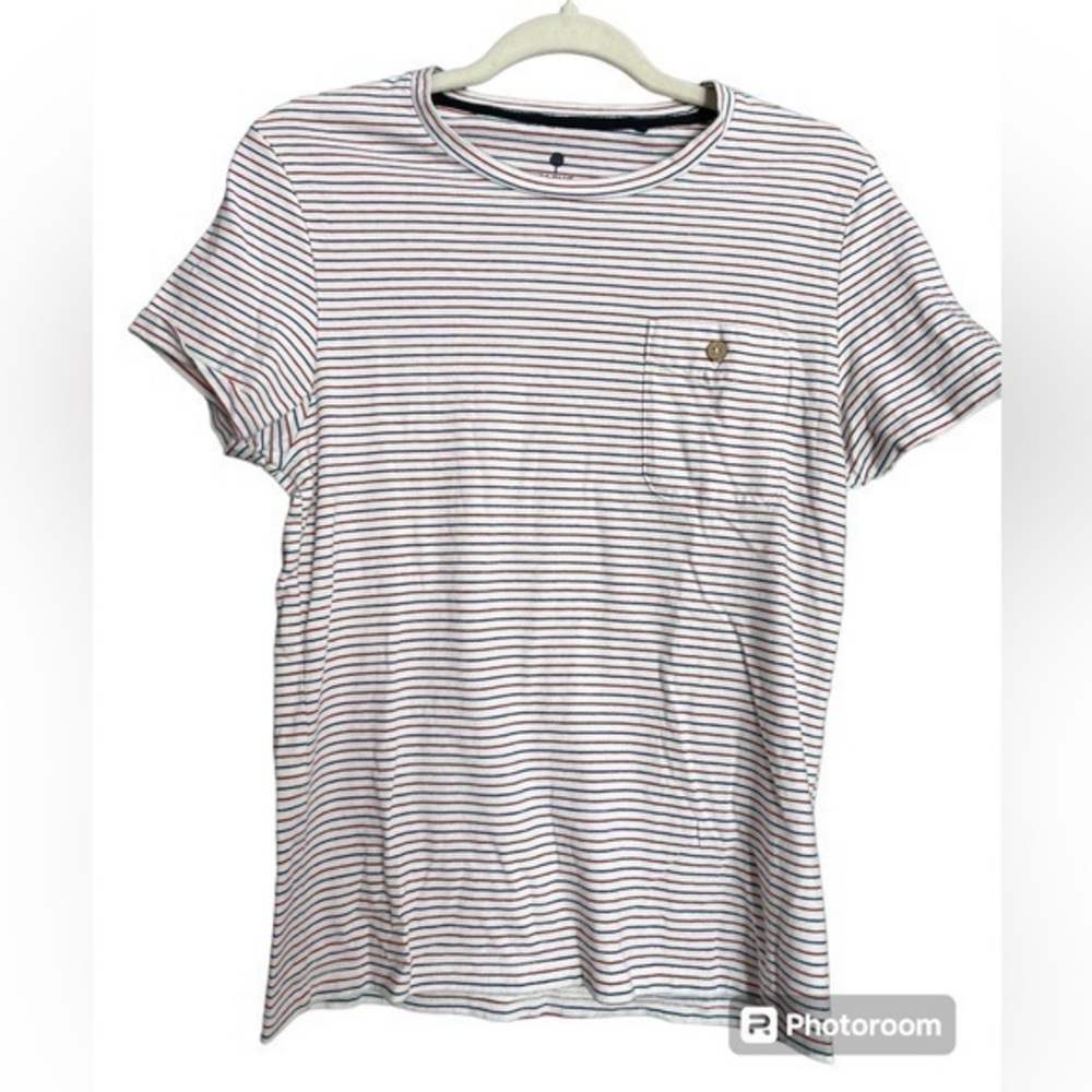 Faguo Striped T-Shirt with pocket | Size S